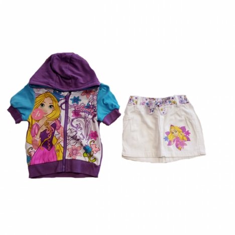 Set fusta si vesta Princess Disney, 2-3 ani,